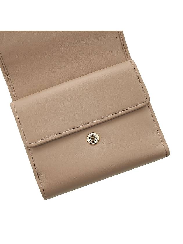 Small Leather Tri-Fold Half Wallet Cameo - MIU MIU - BALAAN 8