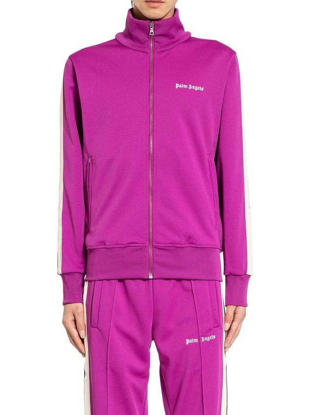 Palm Angels Classic Logo Track Jacket Purple - PALM ANGELS - BALAAN 2