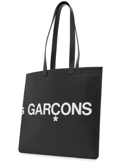 logo leather tote bag - COMME DES GARCONS WALLET - BALAAN 2