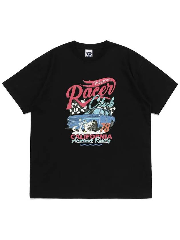 RACER CLUB T SHIRTS BLACK - POLYGRAM - BALAAN 4