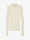 Woolen Turtleneck White - BOTTEGA VENETA - BALAAN 2