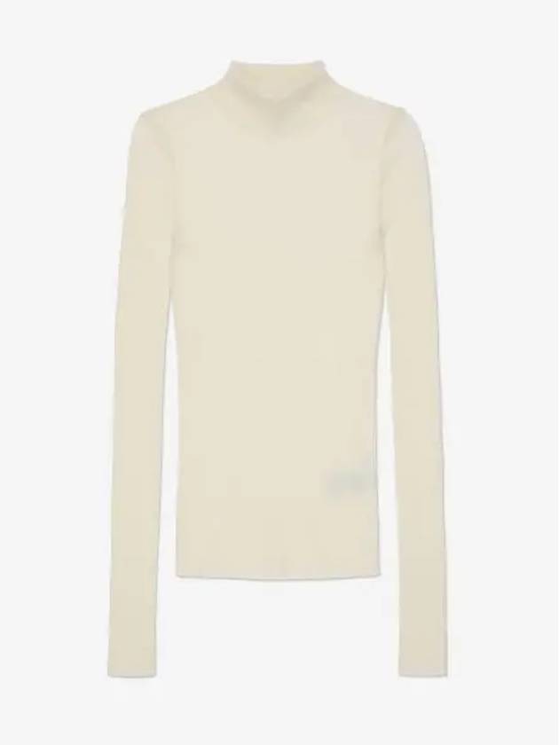 Light wool jumper turtleneck knit white 751881V32A09071 - BOTTEGA VENETA - BALAAN 1