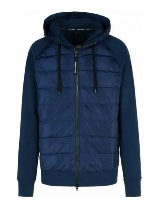 Hybridge Huron Zip-Up Hoodie Atlantic Navy - CANADA GOOSE - BALAAN 2