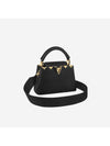 Capucines Mini Bag Black - LOUIS VUITTON - BALAAN 1