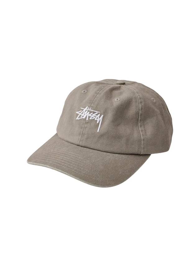 Stock Low Pro Ball Cap Stone - STUSSY - BALAAN 1