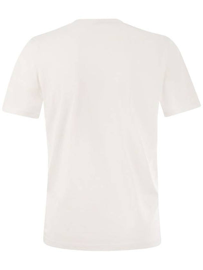 T-shirt in jersey con logo strass - ELISABETTA FRANCHI - BALAAN 2