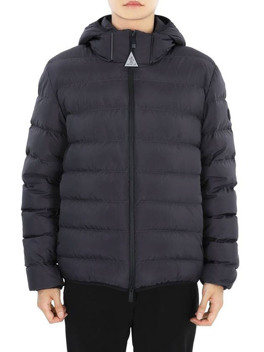 Monclair Men s JELUZ Down Hooded Padding Jacket Dark Gray 1A00050 5973I 924 - MONCLER - BALAAN 1