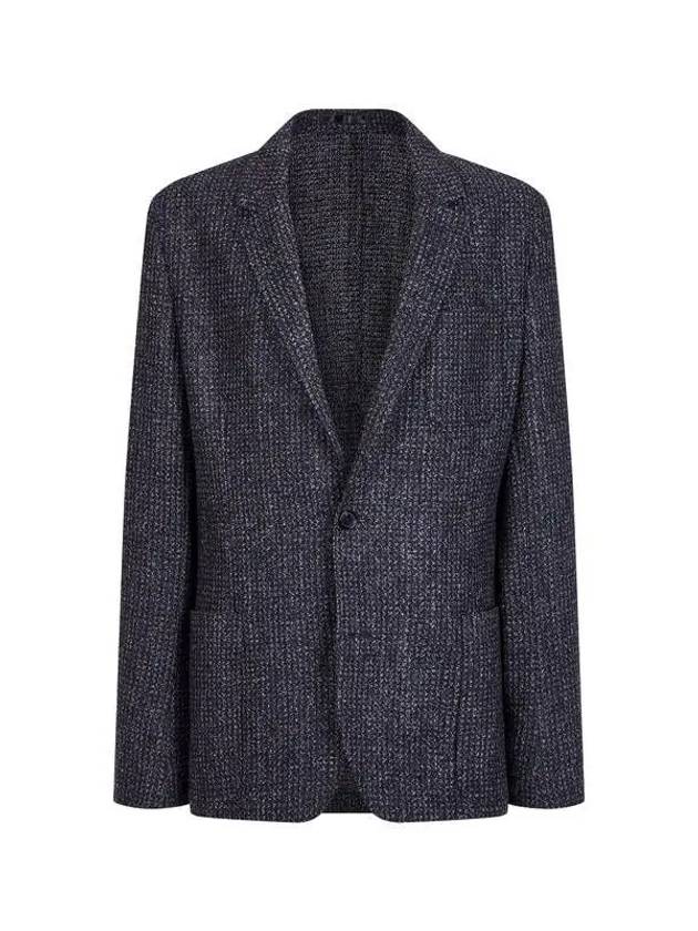 No cheat single tweed jacket dark navy 270183 - PAUL SMITH - BALAAN 1