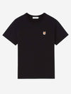 Fox Head Patch Regular Short Sleeve T-Shirt Black - MAISON KITSUNE - BALAAN 5