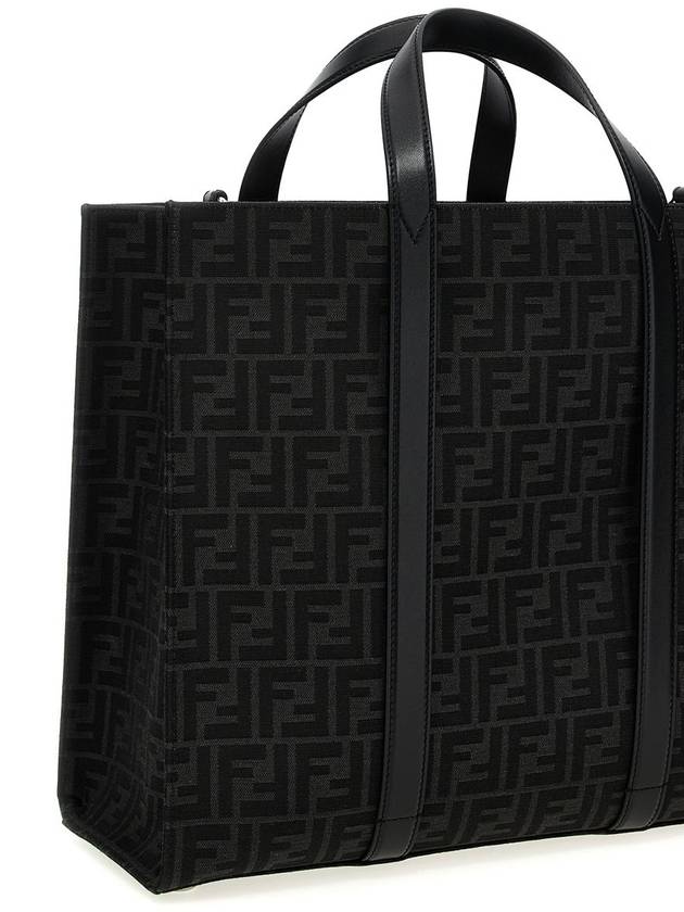 Fendi Ff Jacquard Shopper - FENDI - BALAAN 3