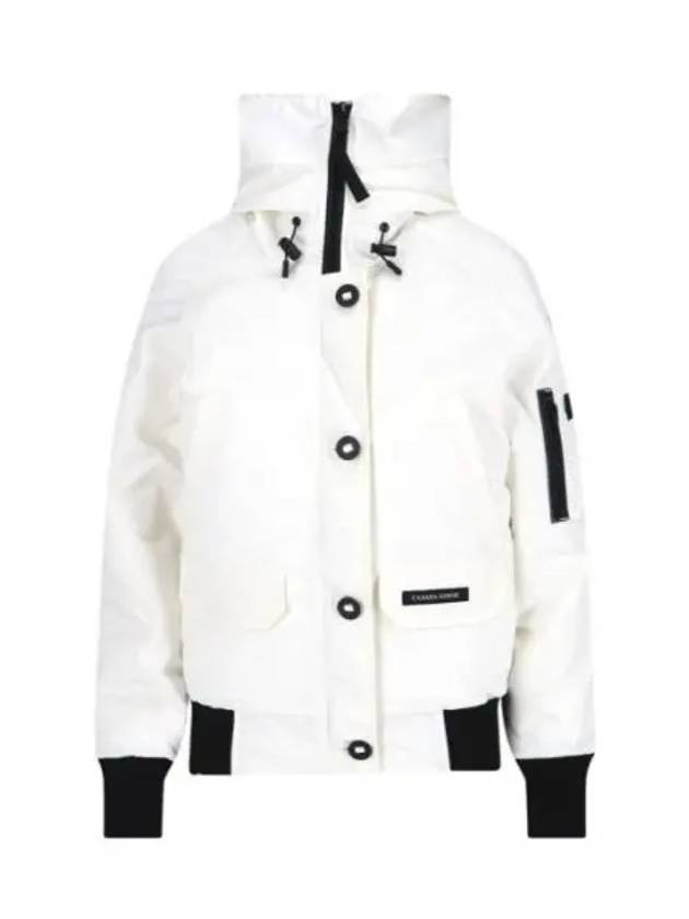 Chilliwack Bomber Jacket White - CANADA GOOSE - BALAAN 2