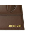 Le Chiquito Moyen Signature Mini Tote Bag Dark Brown - JACQUEMUS - BALAAN 9