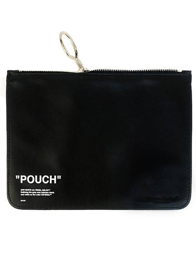 OMNF010E18659010 Black Pouch - OFF WHITE - BALAAN 2