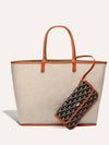 Saint Louis bag PM black tan tote shoulder - GOYARD - BALAAN 3