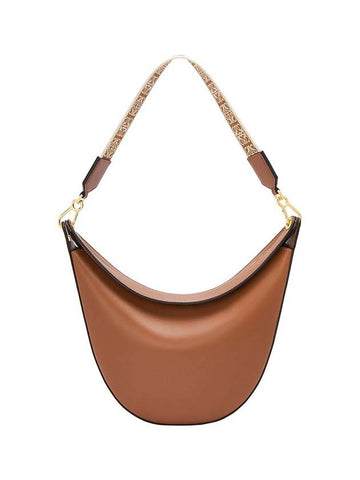 Luna Hobo Calfskin Shoulder Bag Brown - LOEWE - BALAAN 1