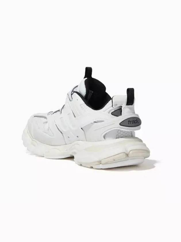 Women's White Black Track Sneakers 542436 W3AC1 9010 - BALENCIAGA - BALAAN 3