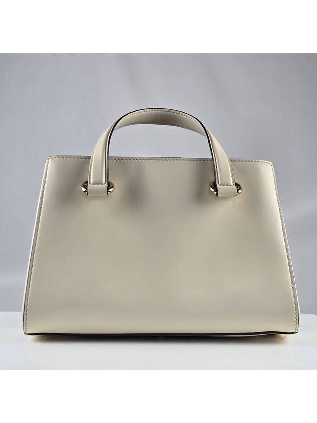 Apollo Sylvie Bag White Top Handle 460381 - GUCCI - BALAAN 4