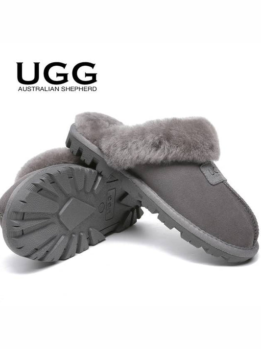 Fleece Sheepskin Women's UGG Australian Ugg Slippers - EVER AUSTRALIA UGG - BALAAN 1