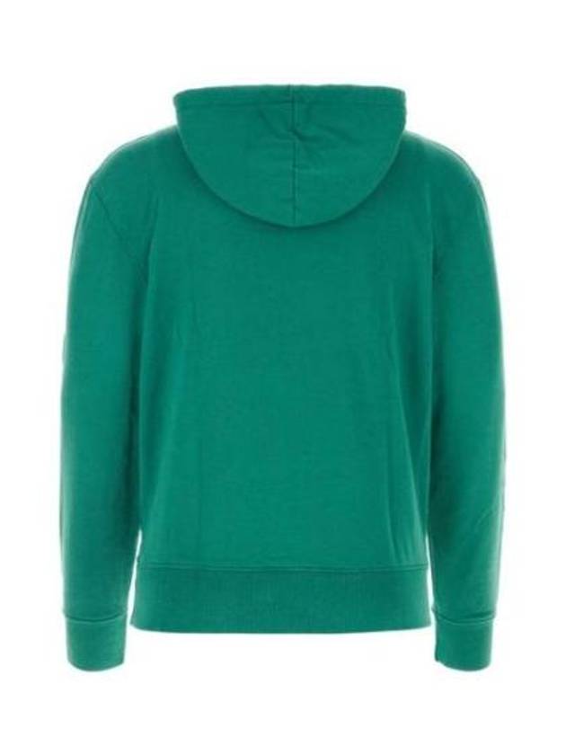 Fox Head Patch Regular Hoodie Pine Green - MAISON KITSUNE - BALAAN 3