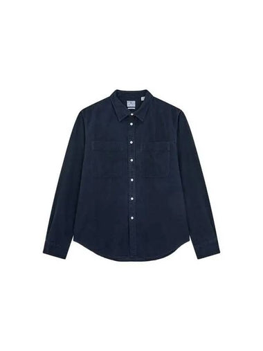 PS casual fit corduroy shirt navy 271883 - PAUL SMITH - BALAAN 1