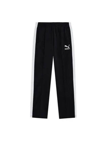 T7 Taping Track Pants Black - PUMA - BALAAN 1