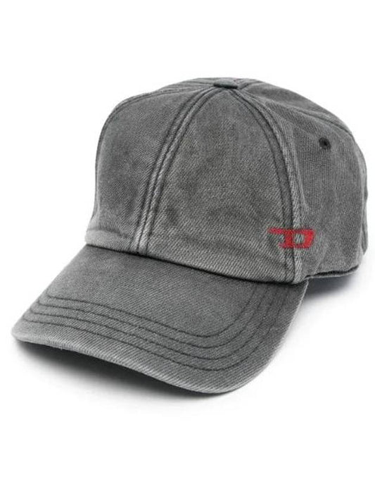 Logo Embroidered Cap Hat A090390DMAZ - DIESEL - BALAAN.