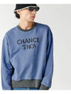 Unisex CHMXMTM Snowy Sweatshirt Mix Blue - CHANCE'S NOI - BALAAN 7