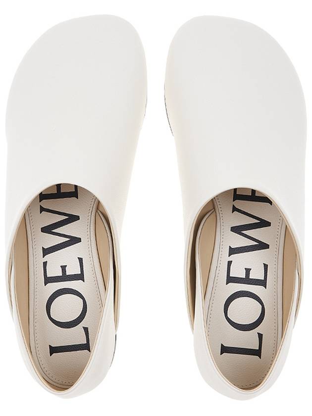 Goatskin Toy Slippers White - LOEWE - BALAAN 7