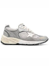 Dad Running Suede Sneakers Grey - GOLDEN GOOSE - BALAAN 2