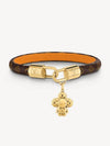 Vivienne Charm Bracelet Gold Brown - LOUIS VUITTON - BALAAN 2