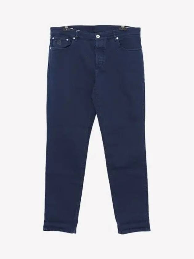 Dyed Denim Jeans Blue - BRUNELLO CUCINELLI - BALAAN 2