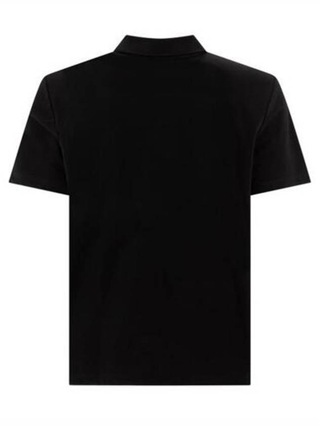 Carter Cotton Polo Shirt Black - A.P.C. - BALAAN 3