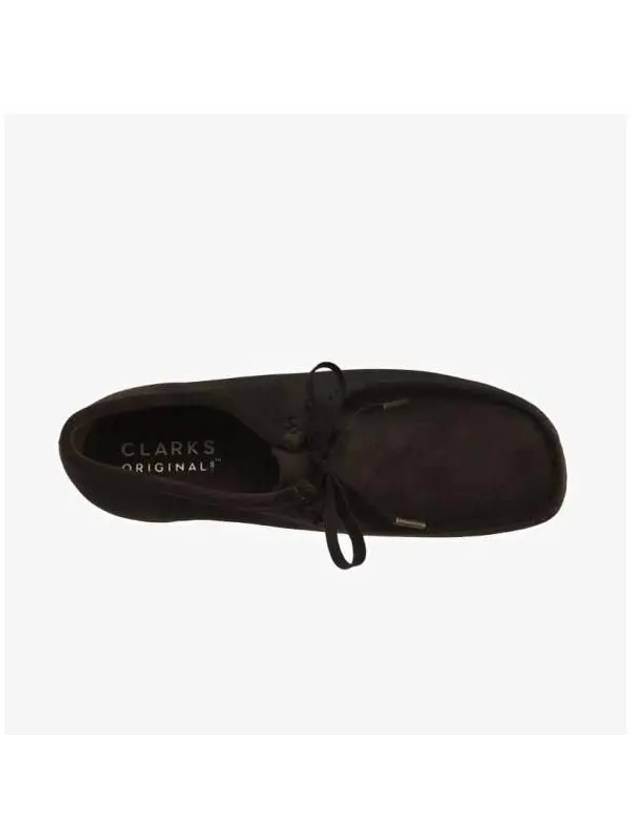 Wallabee Suede Loafers Dark Brown - CLARKS - BALAAN 4