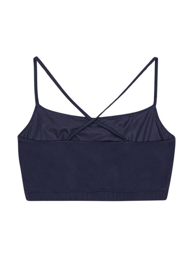 Active Strap Sleeveless Navy - GANNI - BALAAN 3