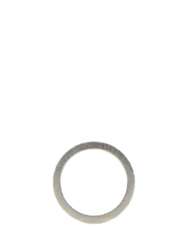 Engraved Logo Ring Silver - MAISON MARGIELA - BALAAN 4