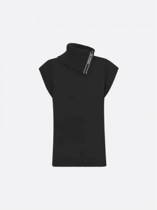 Christian Turtleneck 444S25AM312 9000 Black - DIOR - BALAAN 2