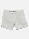 Flat Nylon Logo Patch Utility Swim Shorts Grey - CP COMPANY - BALAAN 2