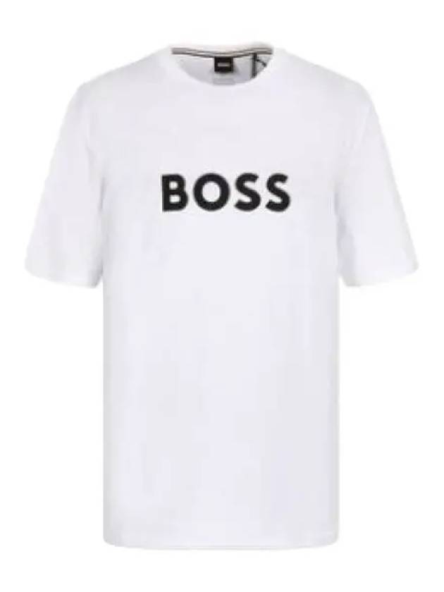 Boss Big Logo Short Sleeve T Shirt Tee - HUGO BOSS - BALAAN 1