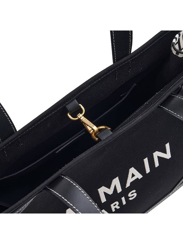 Logo Print Tote Bag Black - BALMAIN - BALAAN 11