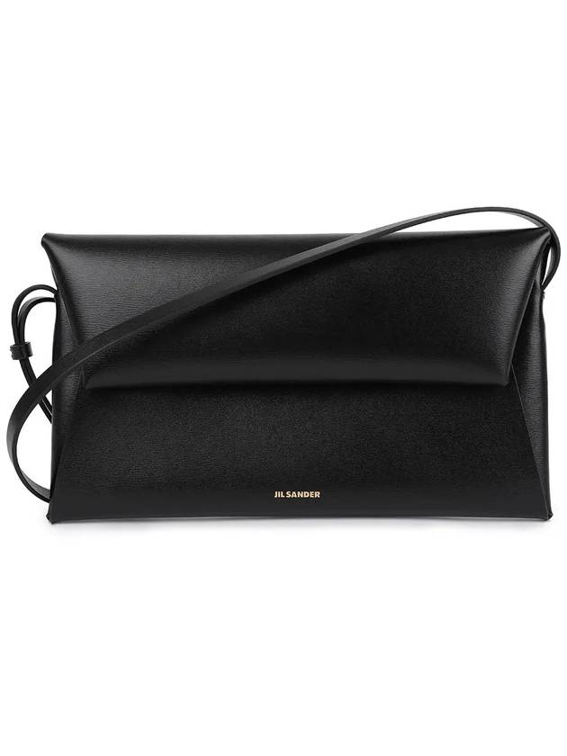 Folded Small Shoulder Bag Black - JIL SANDER - BALAAN 2