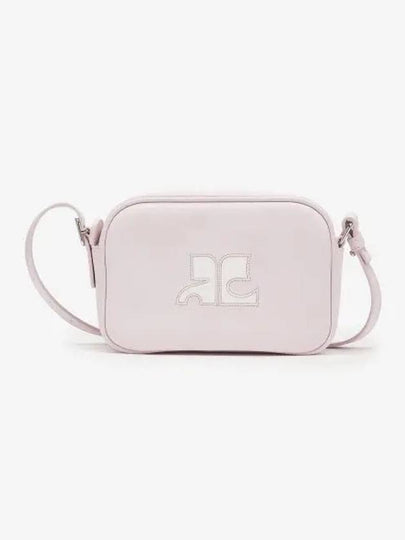 Reedition Camera Leather Cross Bag Pink - COURREGES - BALAAN 2