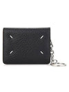 4 Stitch Keyring Card Wallet Black - MAISON MARGIELA - BALAAN 5