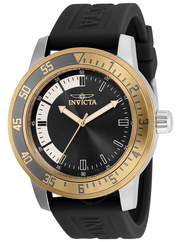 Invicta Specialty Quartz Black Dial Men's Watch 35681 - INVICTA - BALAAN 1