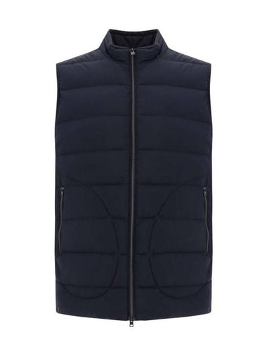 Zip-up Padding Vest Black - HERNO - BALAAN 1