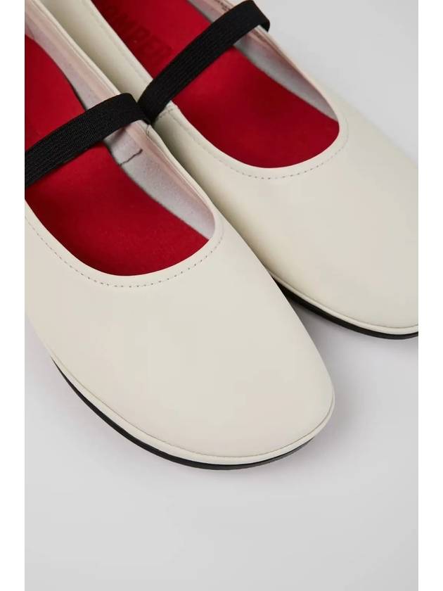 Right Nina Mary Janes Ballerina Flats White - CAMPER - BALAAN 5