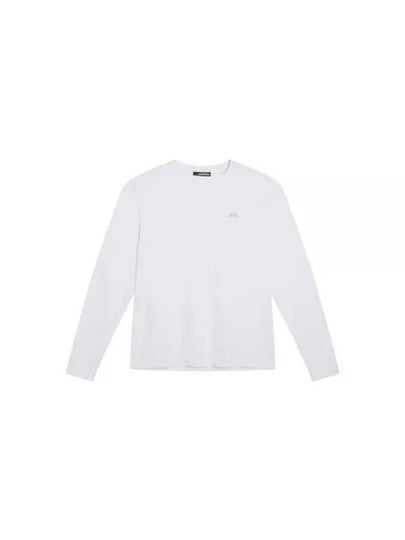 Ade Logo Long Sleeve T-Shirt White - J.LINDEBERG - BALAAN 2