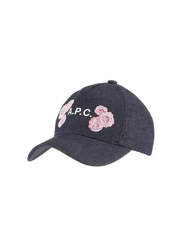 Eden Flower Denim Ball Cap Indigo - A.P.C. - BALAAN 2