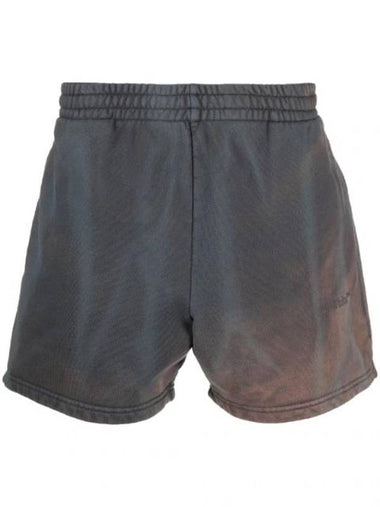 Tie-Dye Pattern Shorts Brown - OFF WHITE - BALAAN 1