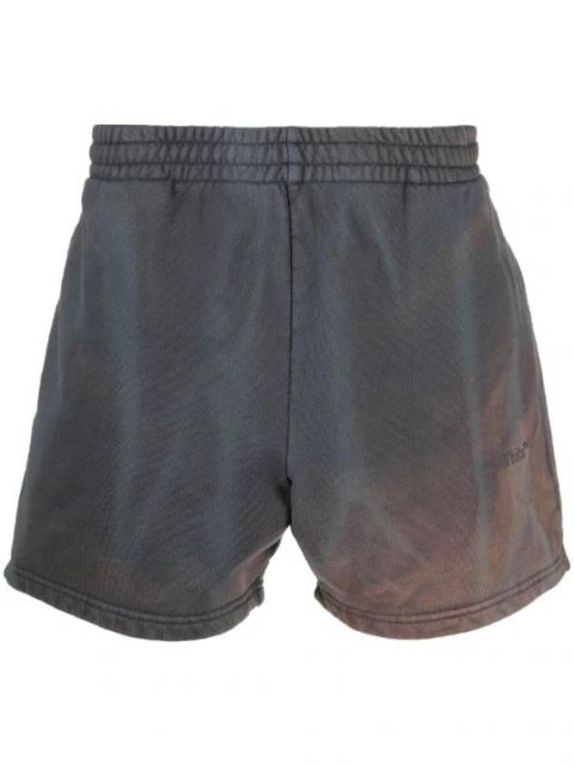 Tie-Dye Pattern Shorts Brown - OFF WHITE - BALAAN 1