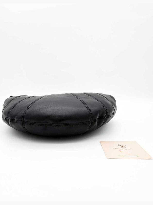 Mini Fortune Croissant Shoulder Bag Black - LEMAIRE - BALAAN 5